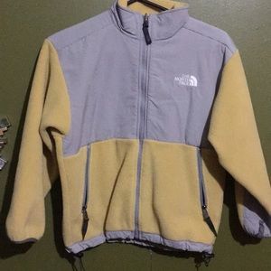 North face zip up jacket